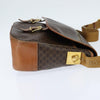 Celine Vintage Macadam Canvas and Leather