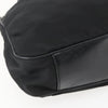Gucci Vintage Bamboo Handle Open Hobo Nylon