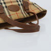 Burberry Nova Check Tote canvas check pattern