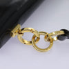 Salvatore Ferragamo Gancini Flap Patent Leather