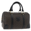 Celine Vintage Duffle Macadam Coated Canvas
