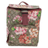 Gucci Buckle Blooms Print GG Coated Canvas