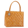 Chanel Medallion Tote Quilted Patent