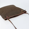 Prada Logo Flat Messenger Canvas