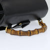Gucci Vintage Bamboo Leather