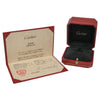 Cartier Vintage C de Cartier 18K White Gold with Diamonds