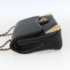 Chanel Double Chevron Flap Quilted Leather