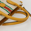 Gucci Foldable Web Tote Canvas with Leather