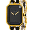 Chanel Premiere Rock Quartz Plated Metal and Leather