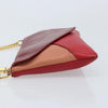 Chloe Envelope Wallet on Chain Leather