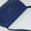 Celine Vintage Circle Logo Leather
