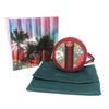 Gucci Ophidia Round Flora GG Coated Canvas