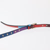 Valentino Garavani Rockstud 1973 Camera Striped Leather
