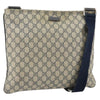 Gucci Zip Top Messenger GG Coated Canvas