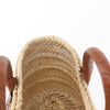 Chloe Marcie Basket Raffia and Leather