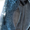 Saint Laurent Sunset Satchel Glitter