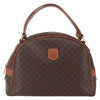Celine Vintage Macadam Canvas and Leather