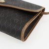 Christian Dior Vintage Honeycomb Flap Canvas and Leather