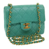 Chanel Square Classic Single Flap Quilted Lambskin