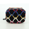 Chanel Pearl Crush Vanity Case with Chain Quilted Multicolor Tweed