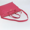 Salvatore Ferragamo Gancini Tote Leather
