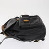 Gucci Vintage Bamboo Leather