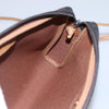 Christian Dior Vintage Honeycomb Canvas and Leather