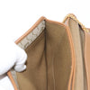 Christian Dior Vintage Honeycomb chain Canvas