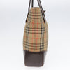 Burberry Nova Check Tote canvas check pattern