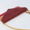 Chloe Envelope Wallet on Chain Leather