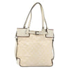 Gucci Belted Bucket Tote GG Canvas with Leather