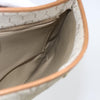 Christian Dior Vintage Honeycomb Canvas and Leather