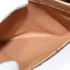 Celine Vintage Macadam Circle Logo Canvas and Leather