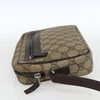 Gucci Wristlet Clutch GG Coated Canvas