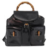 Gucci Vintage Bamboo Leather