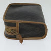 Christian Dior Vintage Honeycomb Zip Canvas and Leather