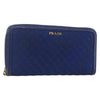 Prada Zip Around Organizer Saffiano Leather with Applique