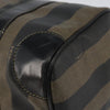 Fendi Vintage Pequin Boston Coated Canvas