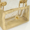 Chanel Classic Single Flap Quilted Applique Vinyl