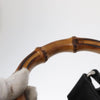 Gucci Vintage Bamboo Leather