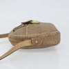 Christian Dior Vintage Honeycomb Canvas and Leather