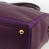 Saint Laurent Bicolor Muse Two Cabas Leather