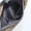 Gucci Wristlet Clutch GG Coated Canvas
