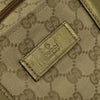 Gucci Web Zip Tote GG Canvas