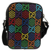 Gucci Front Zip Messenger Psychedelic Print GG Coated Canvas
