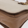 Miu Miu Madras Convertible Lock Tote Leather