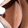 Christian Dior Vintage Honeycomb Canvas and Leather