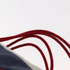 Gucci Logo Drawstring Striped Canvas