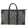 Christian Dior Vintage Trotter Boston Canvas