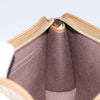 Christian Dior Vintage Honeycomb Zip Canvas and Leather